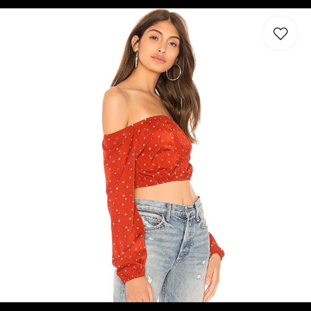 Off the shoulder shirt